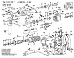 Bosch 0 603 166 703 Csb 700-2 Re Percussion Drill 220 V / Eu Spare Parts